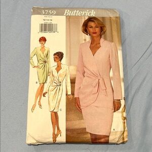 Butterick Pattern 3759 - Versatile Dress Design